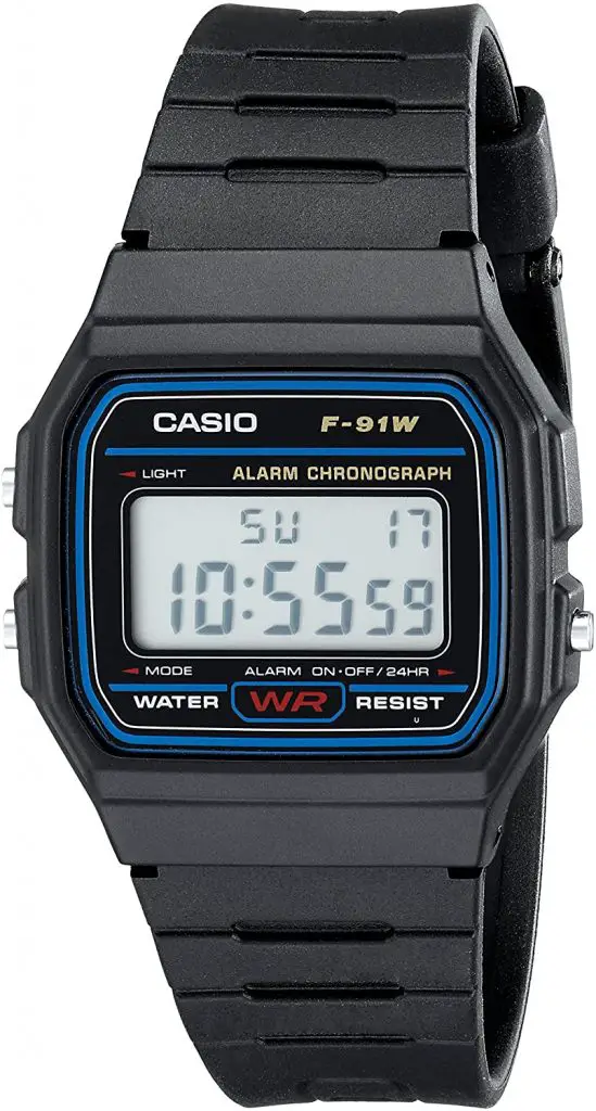 Casio F91W-1 Classic Digital Sport Watch