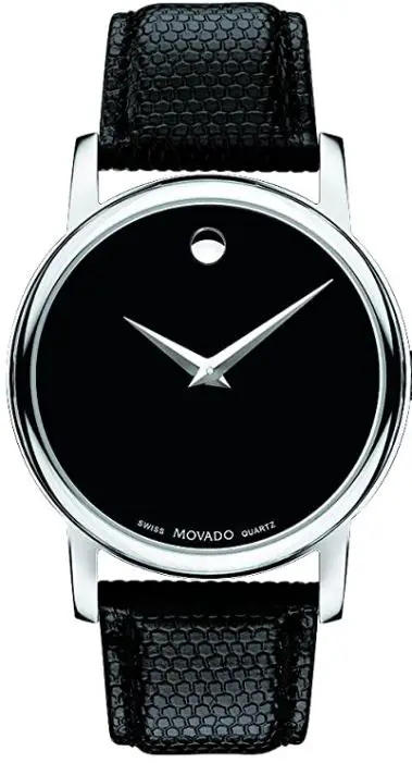 Movado Men's 2100002 Museum Black Stainless Steel Watch