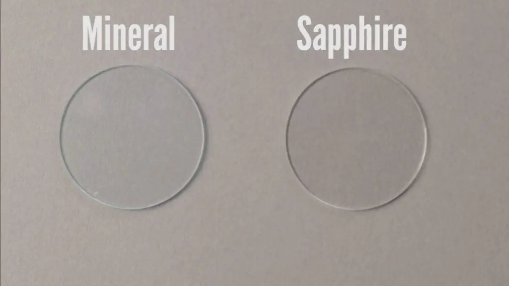 Watch glass types- Mineral vs Sapphire