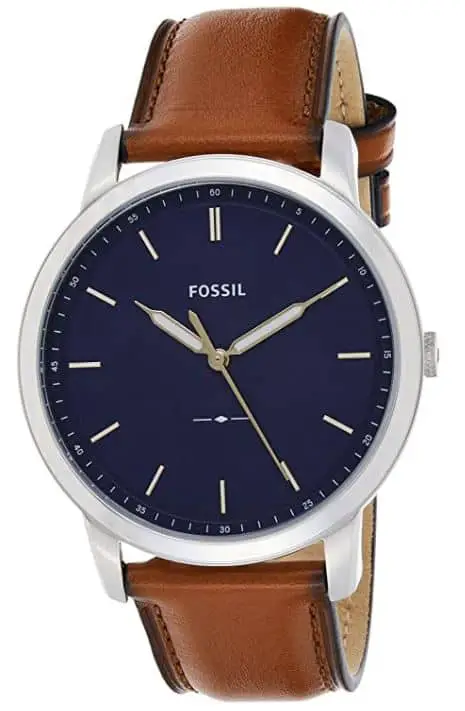 Fossil fs5304 brown leather strap