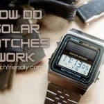 How do Solar watches work