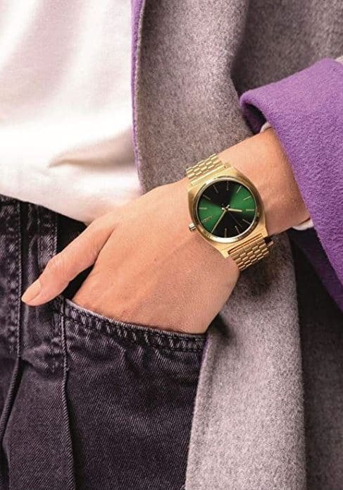 Nixon Time Teller Green