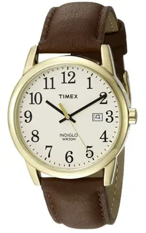 Timex-Easy Reader Gold Tone Front