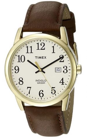 Timex-Easy Reader Gold Tone Front