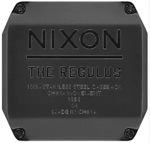 Nixon Regulus Back Case