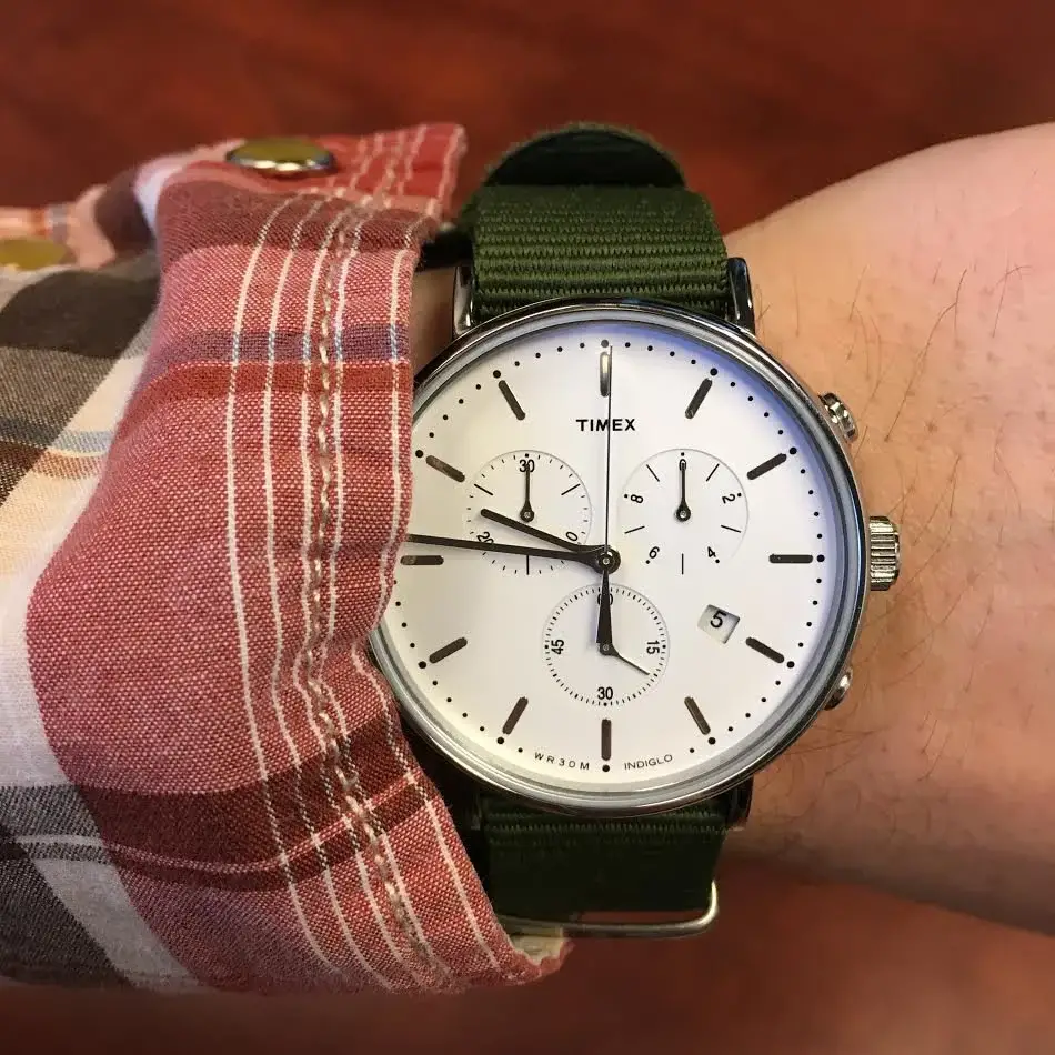 Timex Fairfield Chronograph with Nato Strap